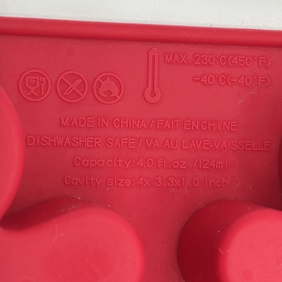 Gingerbread man silicone baking mold and spatulas - Picture 5 of 7